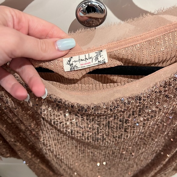 Sparkly Free People Bodysuit - Picture 2 of 2